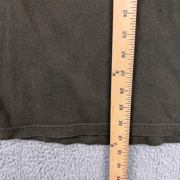 Ralph Lauren Polo Sport Shirt Size XL Green Long Sleeve Spell Out Logo - Picture 4 of 8